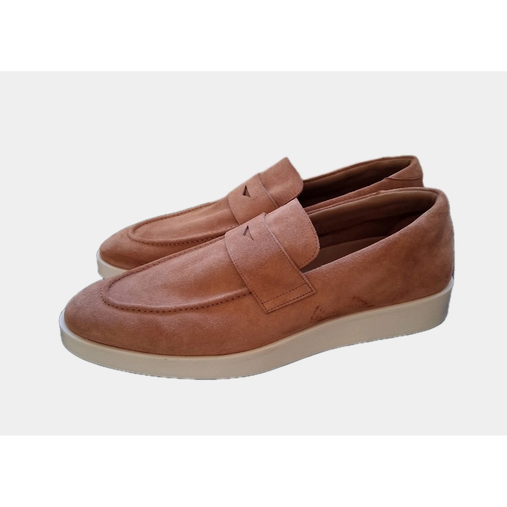 Wolf & Shepherd Men's Size 14 M Closer Penny Loafer Soft Brown Suede Worn Once - Picture 8 of 16